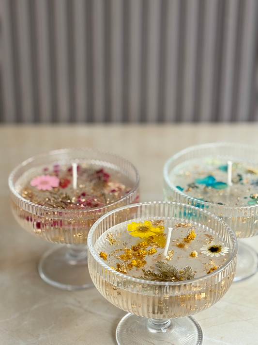 Blooming Cocktail Candle