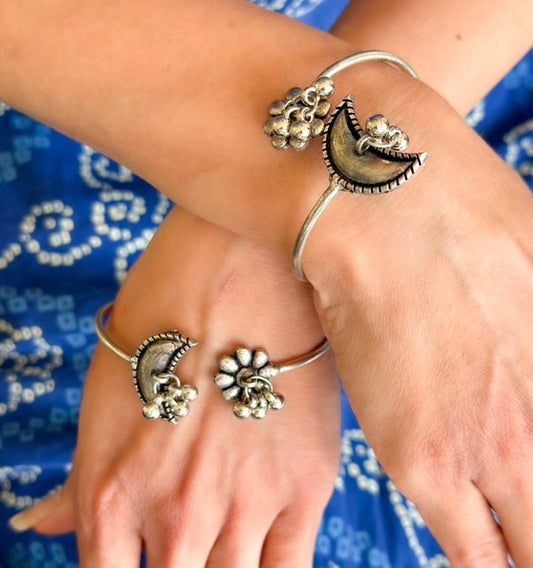 Oxidised Adjustable Bracelet