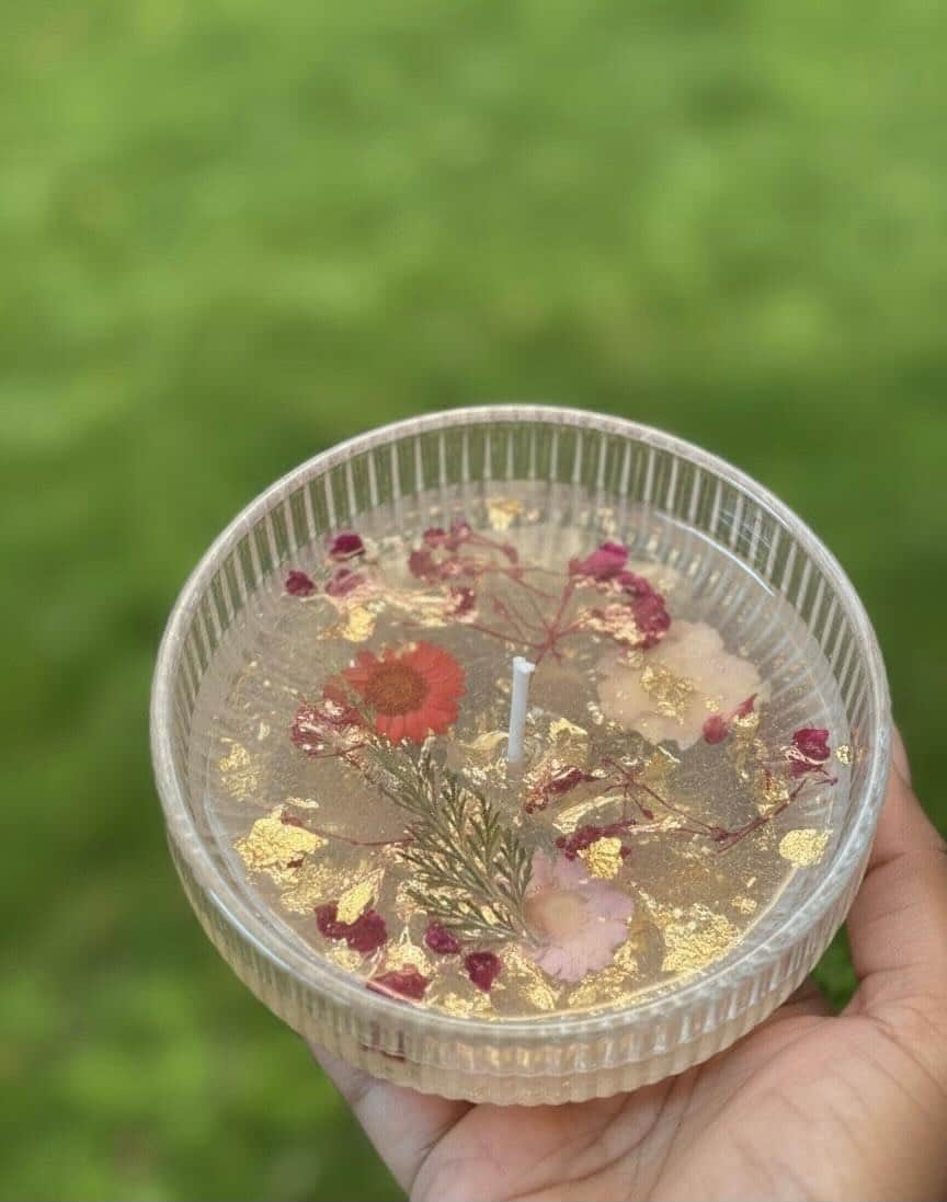 Blooming Cocktail Candle