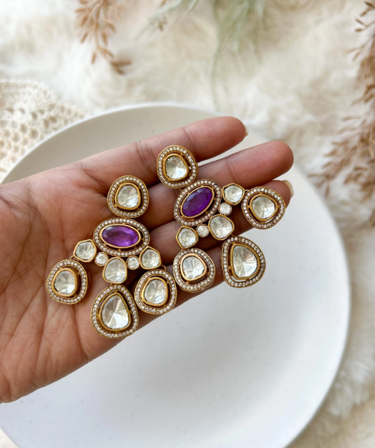 Swara Polki Danglers