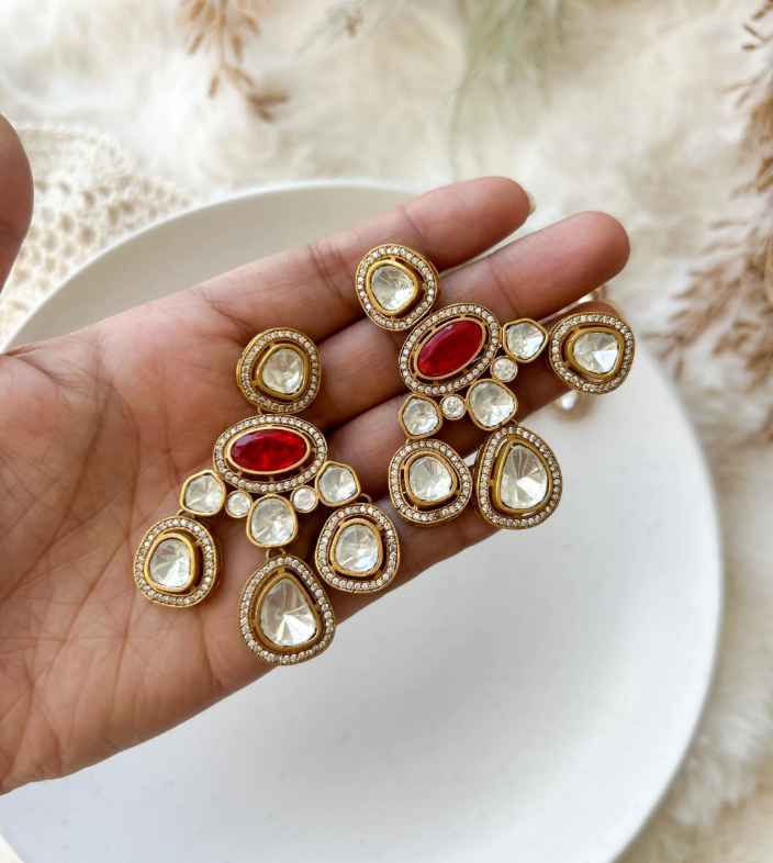 Swara Polki Danglers