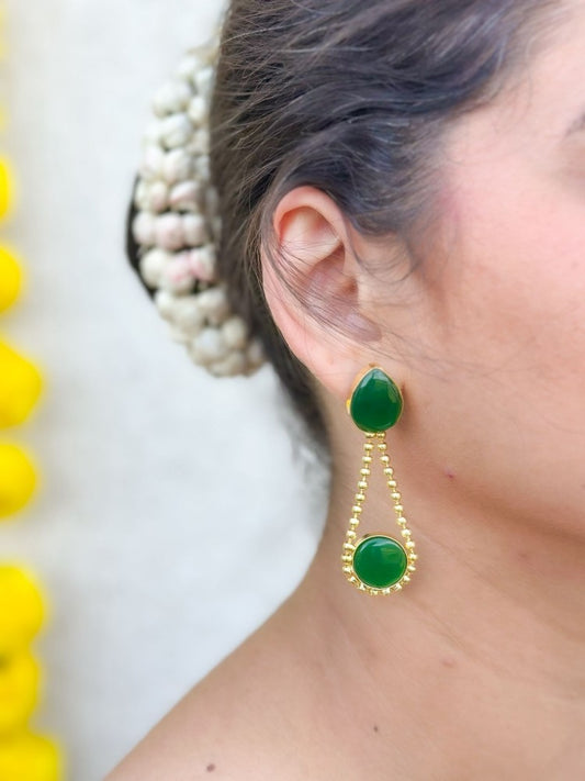 Lightweight Brass Earrings