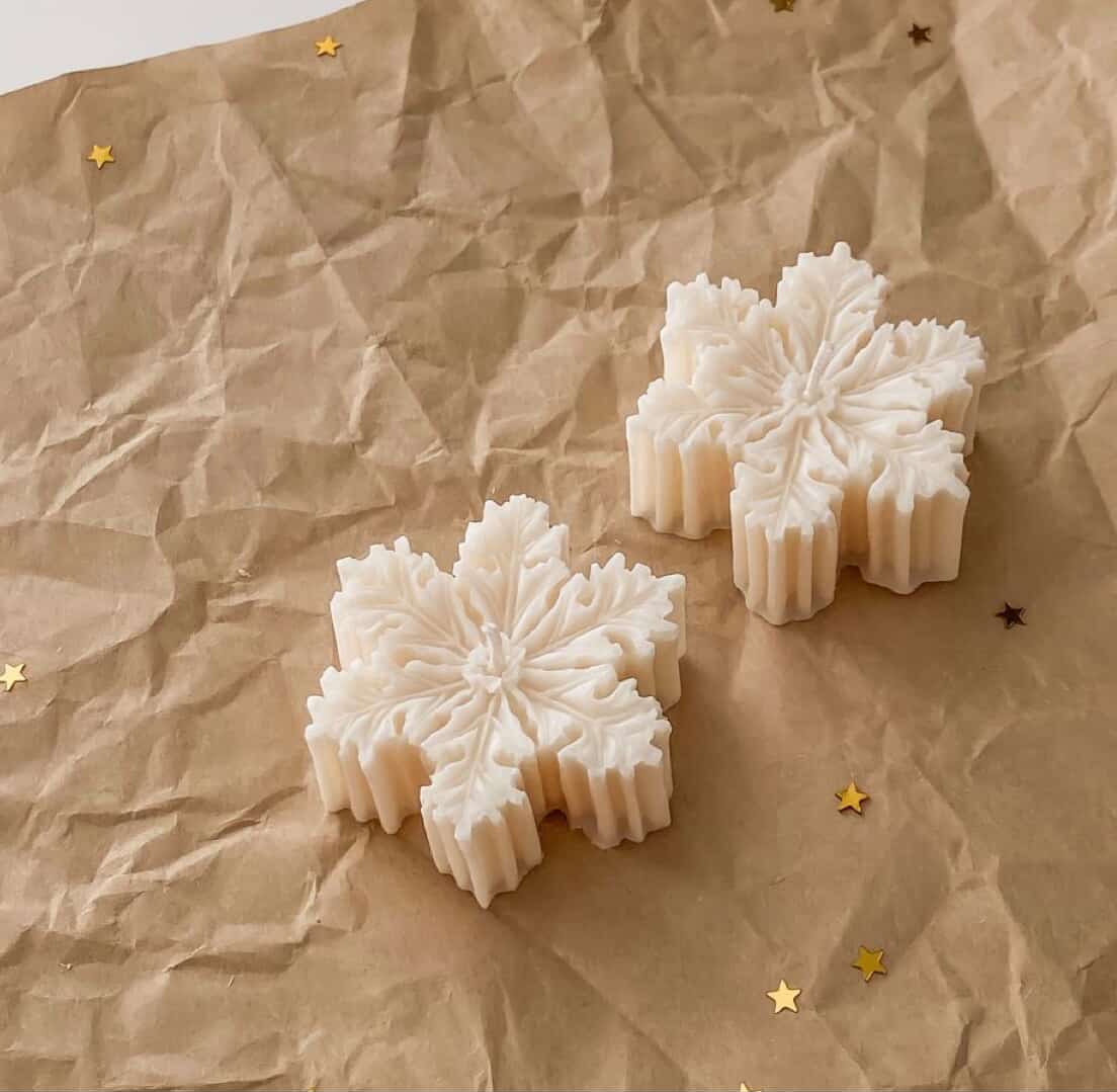 Snowflake Candle