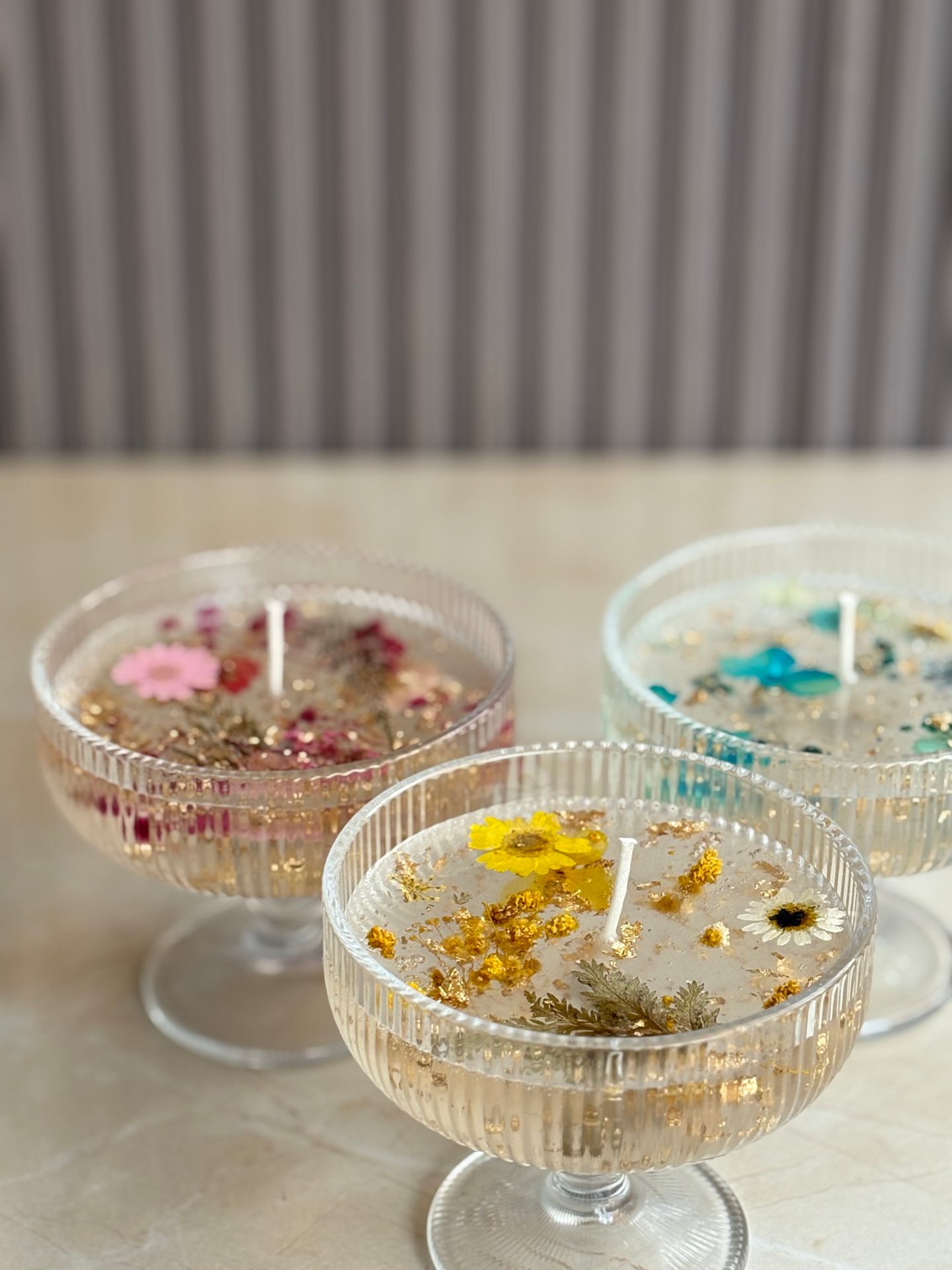 Blooming Cocktail Candle