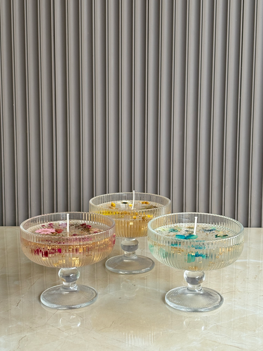 Blooming Cocktail Candle