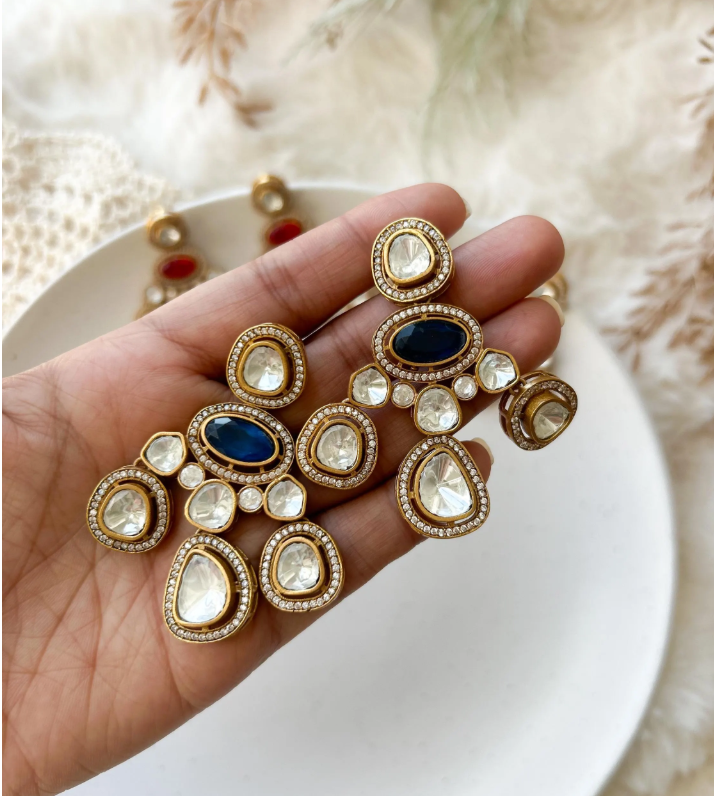 Swara Polki Danglers
