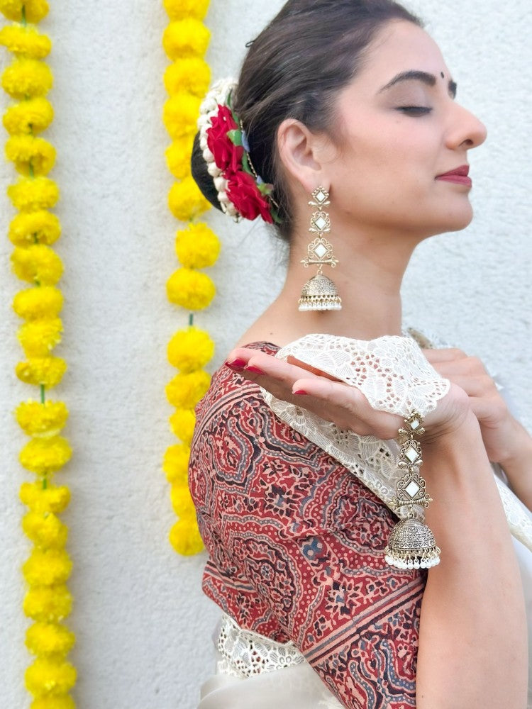 Long Antique Jhumka